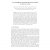A Probabilistic Clustering-Projection Model for Discrete Data