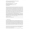 A programming model for concurrent object-oriented programs