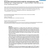 A protein interaction based model for schizophrenia study