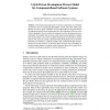 A QoS Driven Development Process Model for Component-Based Software Systems