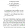 A quantified logic of evidence
