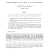 A Quantum Time-Space Lower Bound for the Counting Hierarchy
