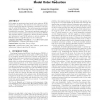 A quasi-convex optimization approach to parameterized model order reduction