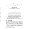 A rate distortion approach to protein symmetry
