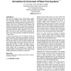 A real world object modeling method for creating simulation environment of real-time systems