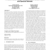 A Recommender System Based on Local Random Walks and Spectral Methods