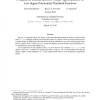 A Regularity Lemma, and Low-Weight Approximators, for Low-Degree Polynomial Threshold Functions