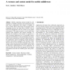 A resource and context model for mobile middleware