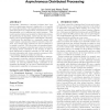A RESTful messaging system for asynchronous distributed processing