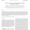 A review of recent range image registration methods with accuracy evaluation