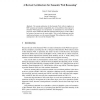 A Revised Architecture for Semantic Web Reasoning