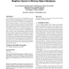 A road network embedding technique for k-nearest neighbor search in moving object databases