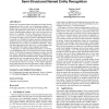 A scalable machine-learning approach for semi-structured named entity recognition