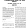 A schema matching-based approach to XML schema clustering