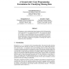 A Second Order Cone programming Formulation for Classifying Missing Data