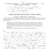 A secret sharing scheme based on cellular automata