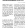 A Security Middleware Model for Real-Time Applications on Grids