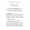A self-organising neural network for modelling cortical development