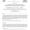 A sequential procedure for neighborhood selection-of-the-best in optimization via simulation