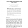 A Service Composition Framework for Decision Making under Uncertainty
