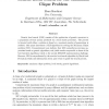 A simple heuristic based genetic algorithm for the maximum clique problem