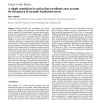 A simple translation in cortical log-coordinates may account for the pattern of saccadic localization errors