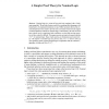 A Simpler Proof Theory for Nominal Logic