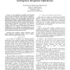 A simulation modelling approach enabling joint emergency response operations