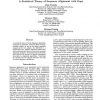 A Statistical Theory of Sequence Alignment with Gaps