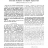 A Statistical Video Content Recognition Method Using Invariant Features on Object Trajectories
