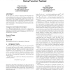 A stigmergy-based algorithm for black-box optimization: noisy function testbed