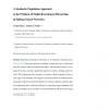 A stochastic population approach to the problem of stable recruitment hierarchies in spiking neural networks