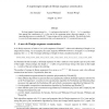 A surprisingly simple de Bruijn sequence construction