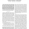A Survey of Automated Techniques for Formal Software Verification