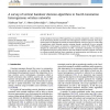 A survey of vertical handover decision algorithms in Fourth Generation heterogeneous wireless networks