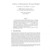 A survey on discriminatory processor sharing