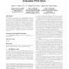 A synthesizable datapath-oriented embedded FPGA fabric