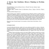 A System that Facilitates Diverse Thinking in Problem Posing