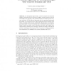 A Tableau Algorithm for Description Logics with Concrete Domains and GCIs