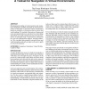 A Toolset for Navigation in Virtual Environments