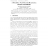 A Tutorial on Proof Theoretic Foundations of Logic Programming