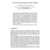 A two-level formal semantics for the QVT language