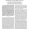 A Two-phase Approach for Dynamic Lightpath Scheduling in WDM Optical Networks