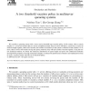 A two threshold vacation policy in multiserver queueing systems