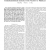 A Unique "Nonnegative" Solution to an Underdetermined System: from Vectors to Matrices
