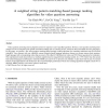 A weighted string pattern matching-based passage ranking algorithm for video question answering
