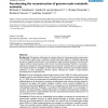 Accelerating the reconstruction of genome-scale metabolic networks