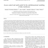 Access control and audit model for the multidimensional modeling of data warehouses