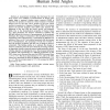 Accuracy Improvement on the Measurement of Human-Joint Angles