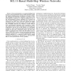 Accurate Clock Synchronization for IEEE 802.11-Based Multi-Hop Wireless Networks